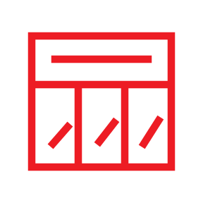 ETFs红色线框图标