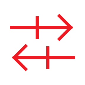 外汇红色线框图标